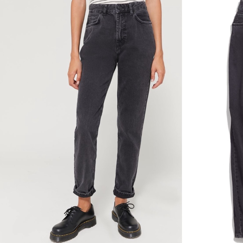 BDG Black Mom Jeans High Rise